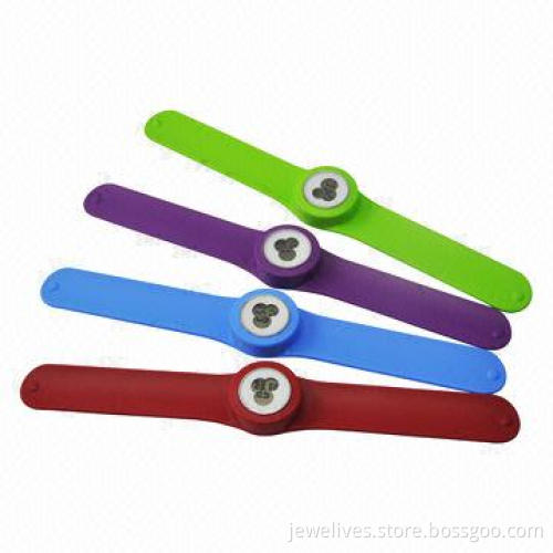 Silicone Slap Bracelet Watches
